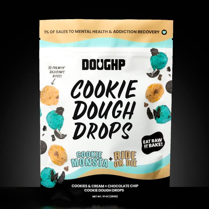 Mixed Bag (Chocolate Chip + Cookies & Cream) 10oz for wholesale by Doughp