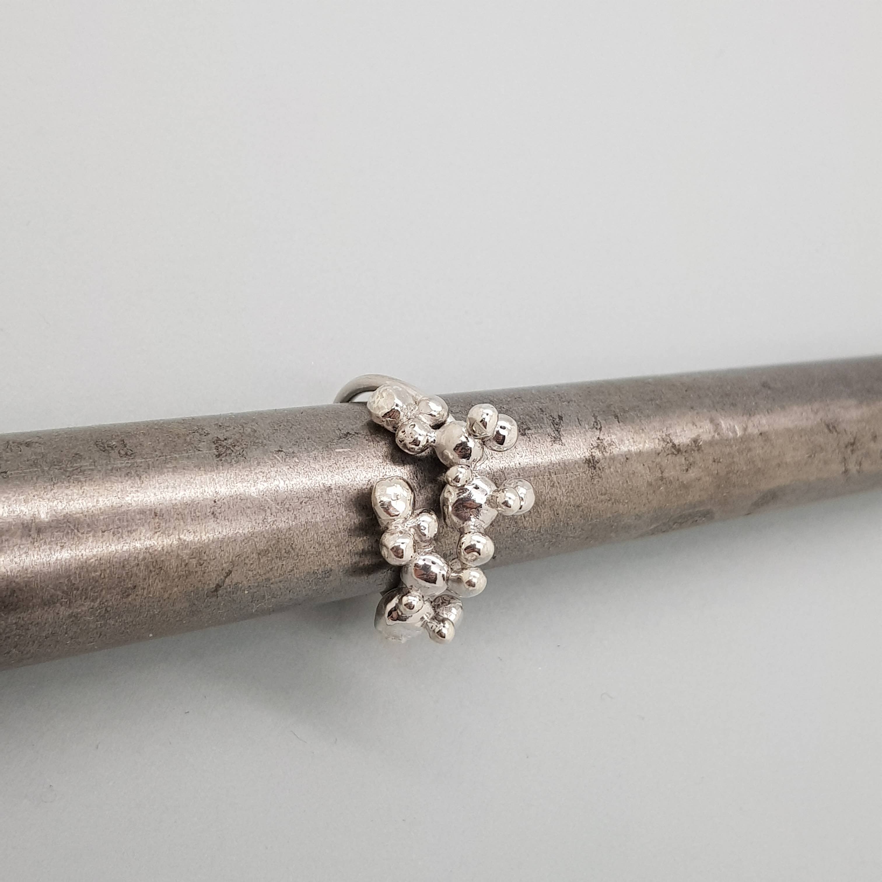 ALEGRIA B. - Wholesale Band/Stacked Ring - MEDIUM STERLING SILVER RING3