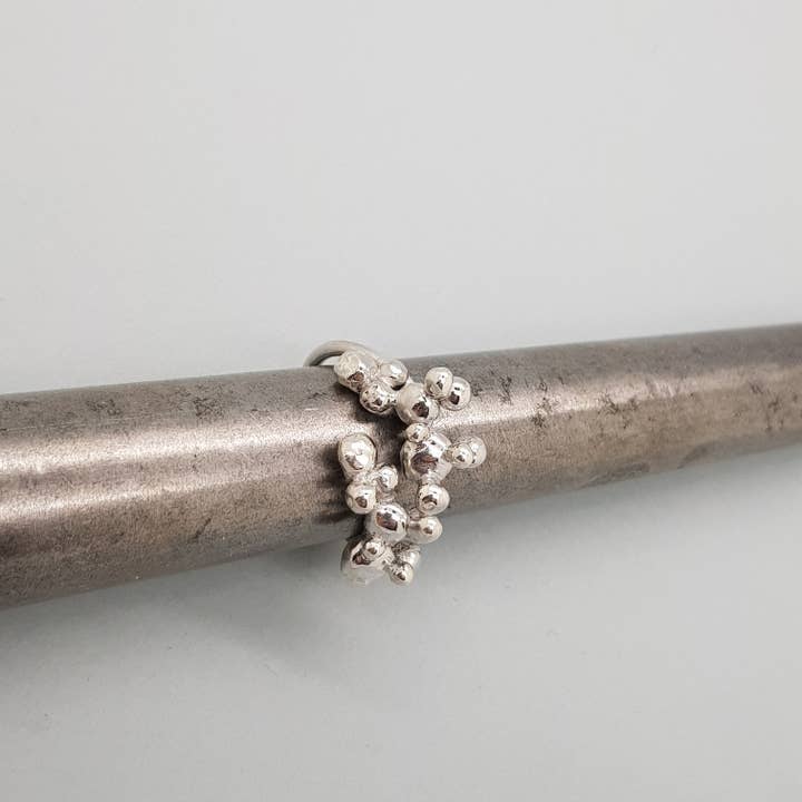 ALEGRIA B. - Wholesale Band/Stacked Ring - MEDIUM STERLING SILVER RING3