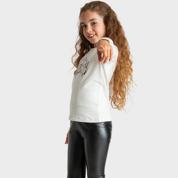 KG-JH6346-81 - Bambina | Legging lunghi 4-14A per la vendita all'ingrosso da parte di Ativo Kids