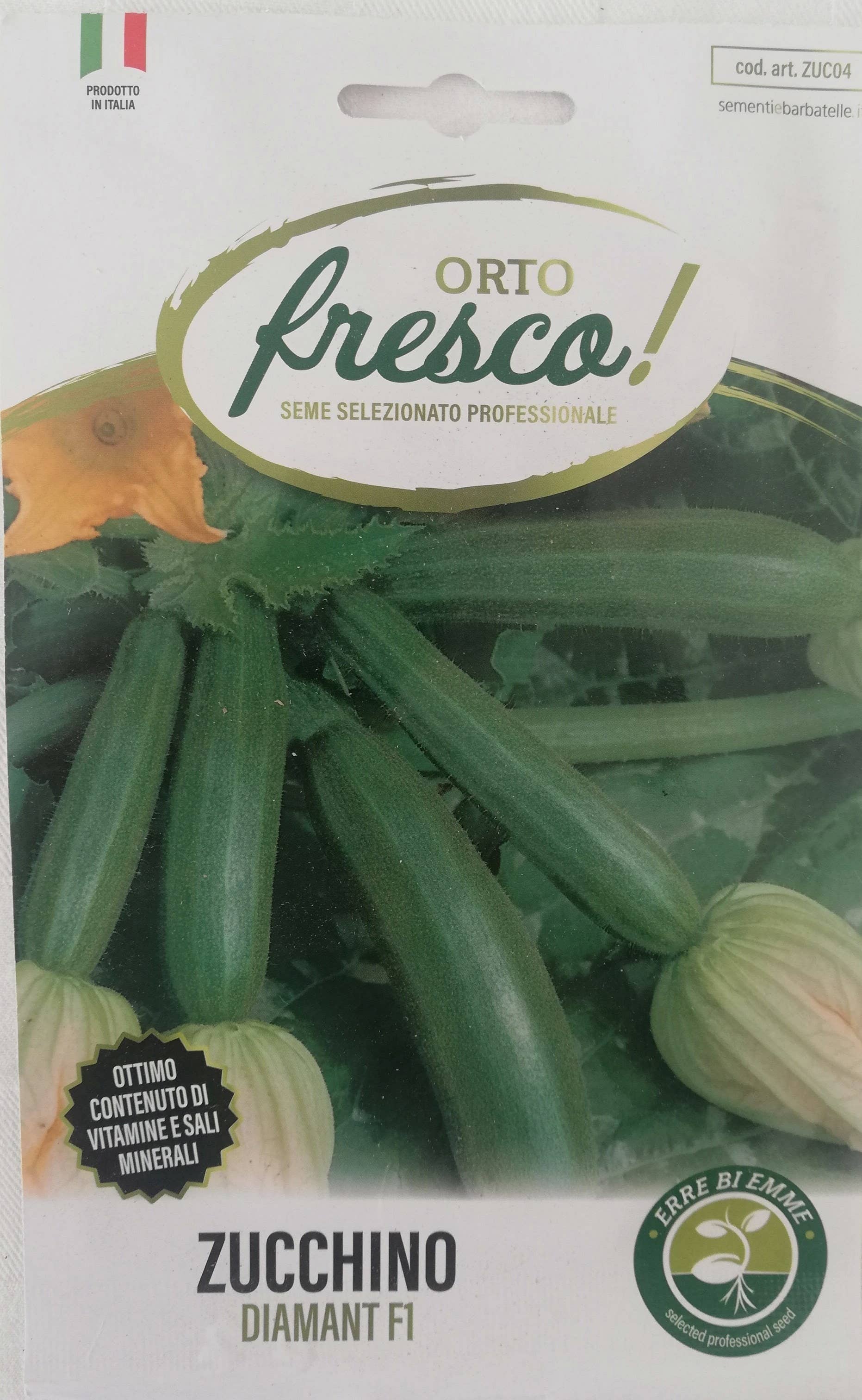 Sementi & Barbatelle - Wholesale Zaadjes voor platten - Diamant F1 Courgette0