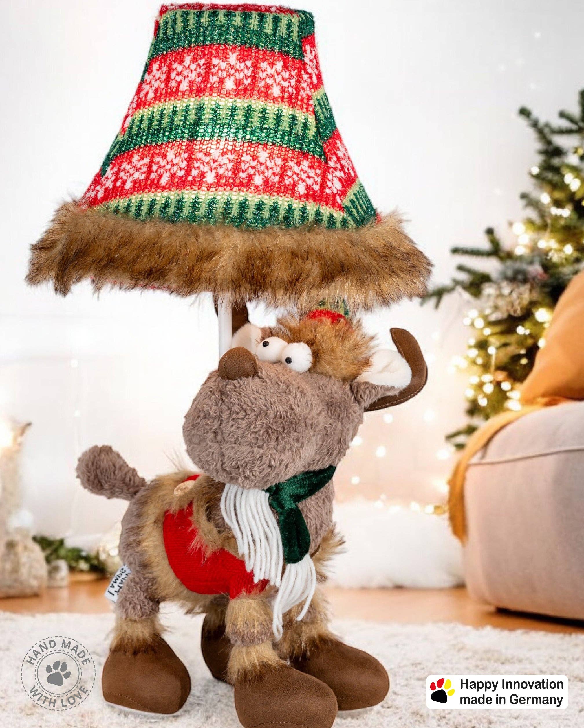 Happy Lamps - Wholesale Figurine Lamp - Rudi, the funny reindeer0