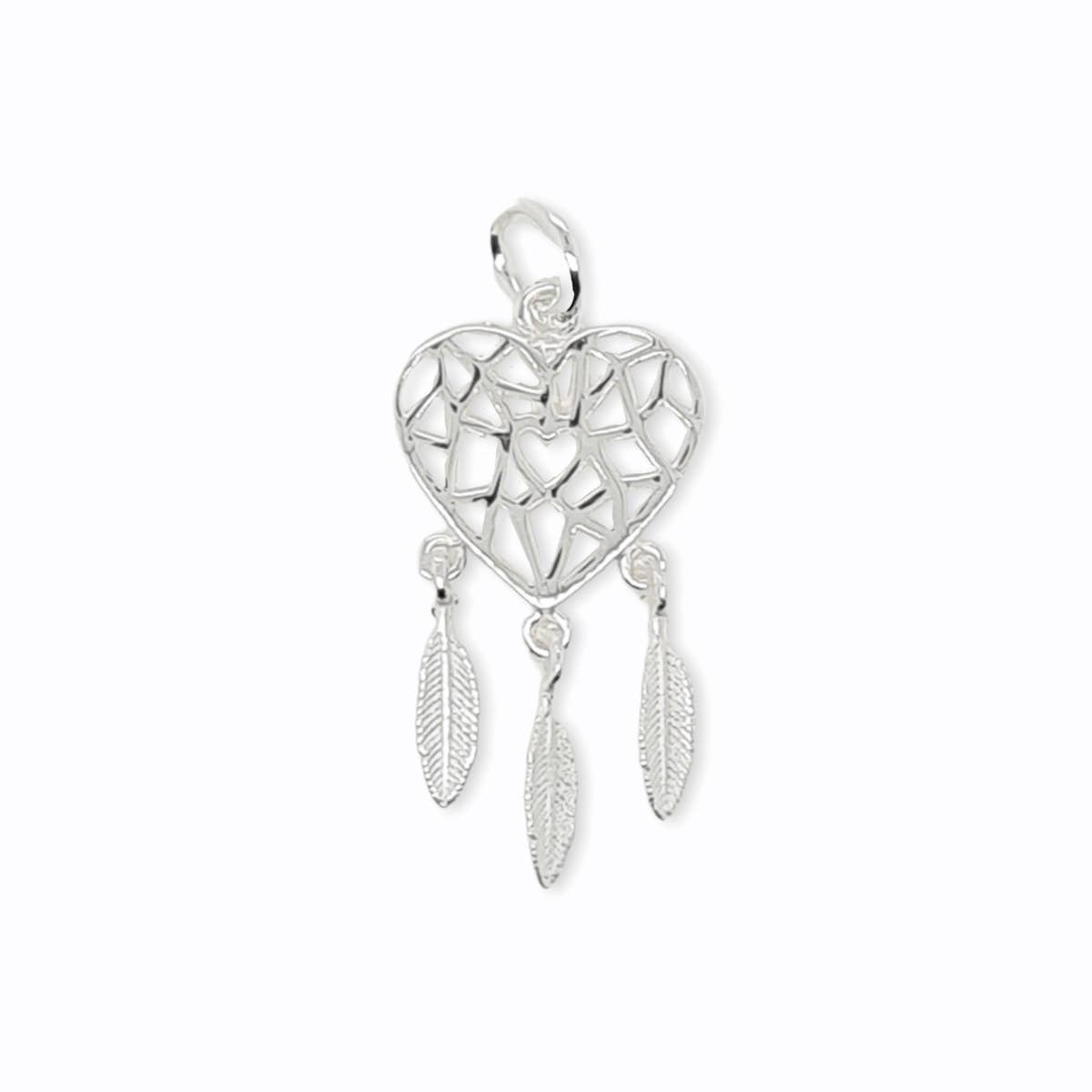 Mountain Creek Jewellery - Wholesale Locket necklace - PENDANT S/S HEART DREAM CATCH