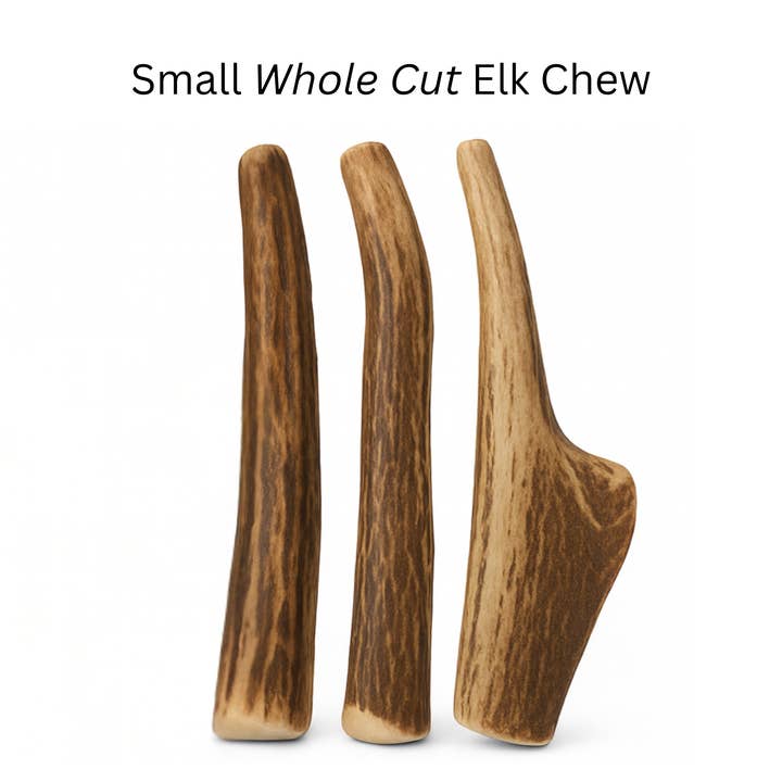 WhiteTail Naturals – Großhandel Haustierkauknochen & Rohhaut – Hund – 12 Stück - Starterpaket - Großpackung Geweihkauknochen-Mix2