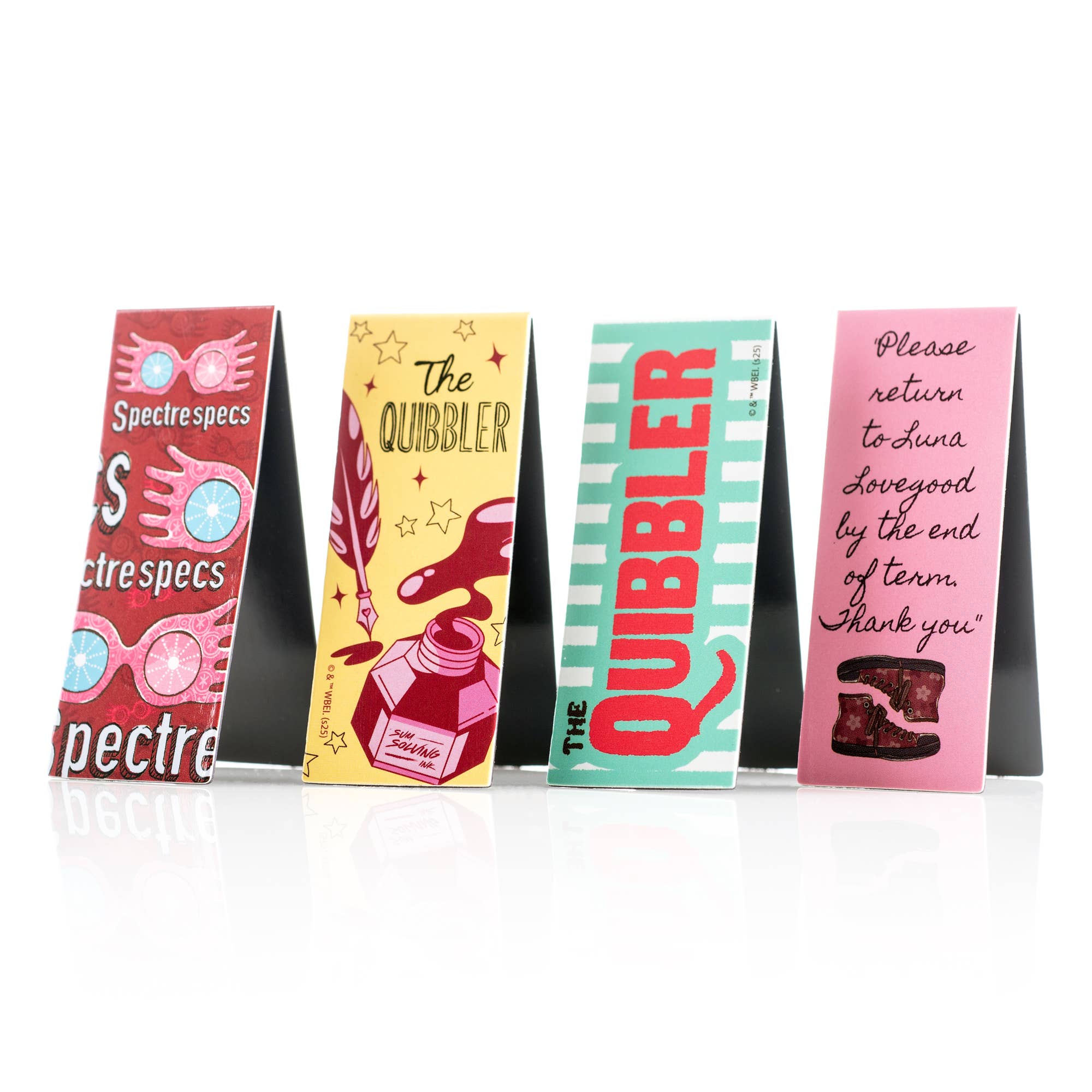 Conquest Journals - Wholesale Bookmark - Harry Potter The Quibbler Magnetic Bookmarks (4-Pack)7