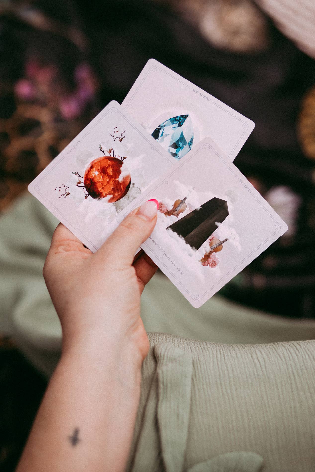 Lisa Fernandes - Vendita all'ingrosso Tarocchi - Mazzo Oracle Crystal Codes3