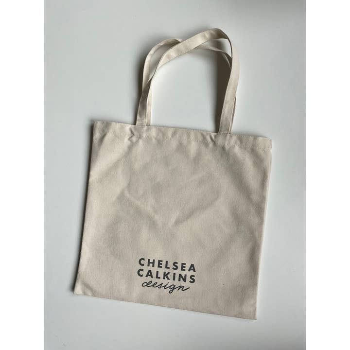 Chelsea Calkins Design - Wholesale Tote Bag - Women's - Botanical Canvas Tote Bag