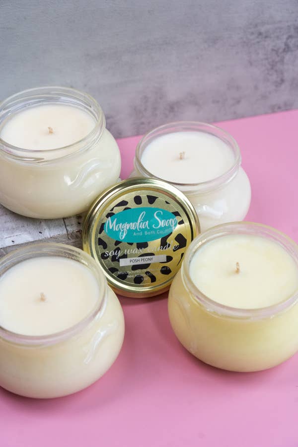 Magnolia Soap & Bath Co - Wholesale Jar/Filled Candle - Soy Candles