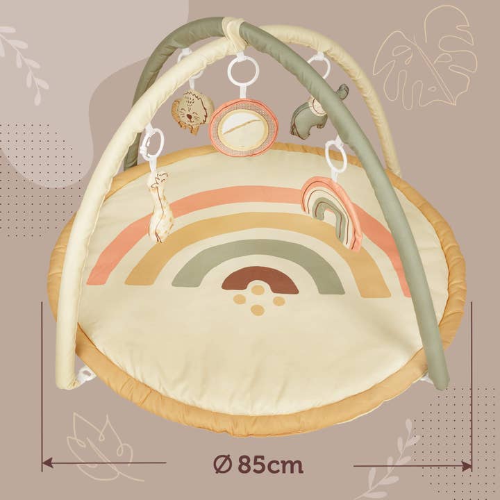 HM Hamburg Merchants GmbH - Wholesale Play Mat - Kids & Baby - Hakuna Matte Baby Activity Gym «Jungle Rainbow»1
