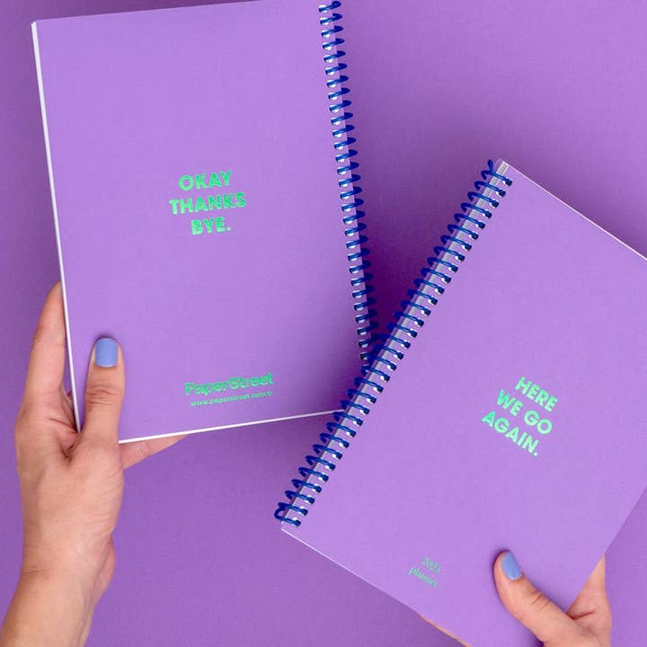 Paper Street - Wholesale Planner - 2025 - Here We Go Again - Purple5
