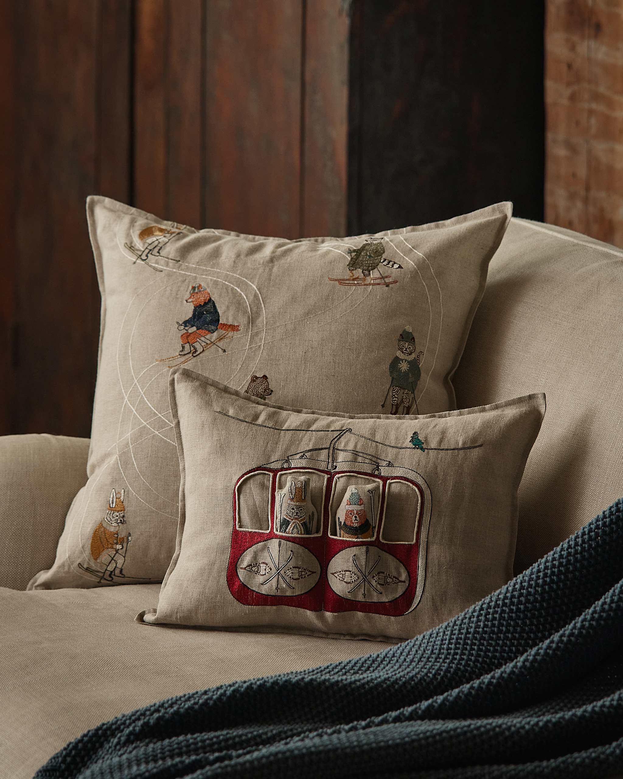 Coral & Tusk - Wholesale Throw/Decorative Pillow - Gondola Ski Lift Pocket Pillow3