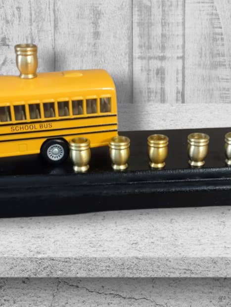 Menorá de Autobús Escolar para venta al por mayor de Eclectic Judaica