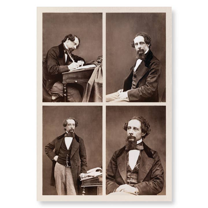 PHOTOGRAPHS OF CHARLES DICKENS: SET C (1858): Photo Art Print for wholesale by Ezen Trade