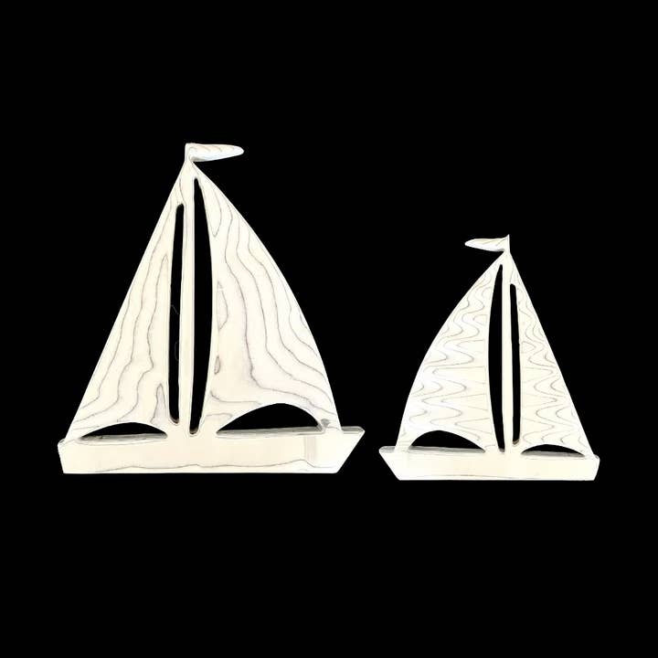 Baltic Forest - Wholesale Decorative Tabletop Object - Handcrafted Sailboat5