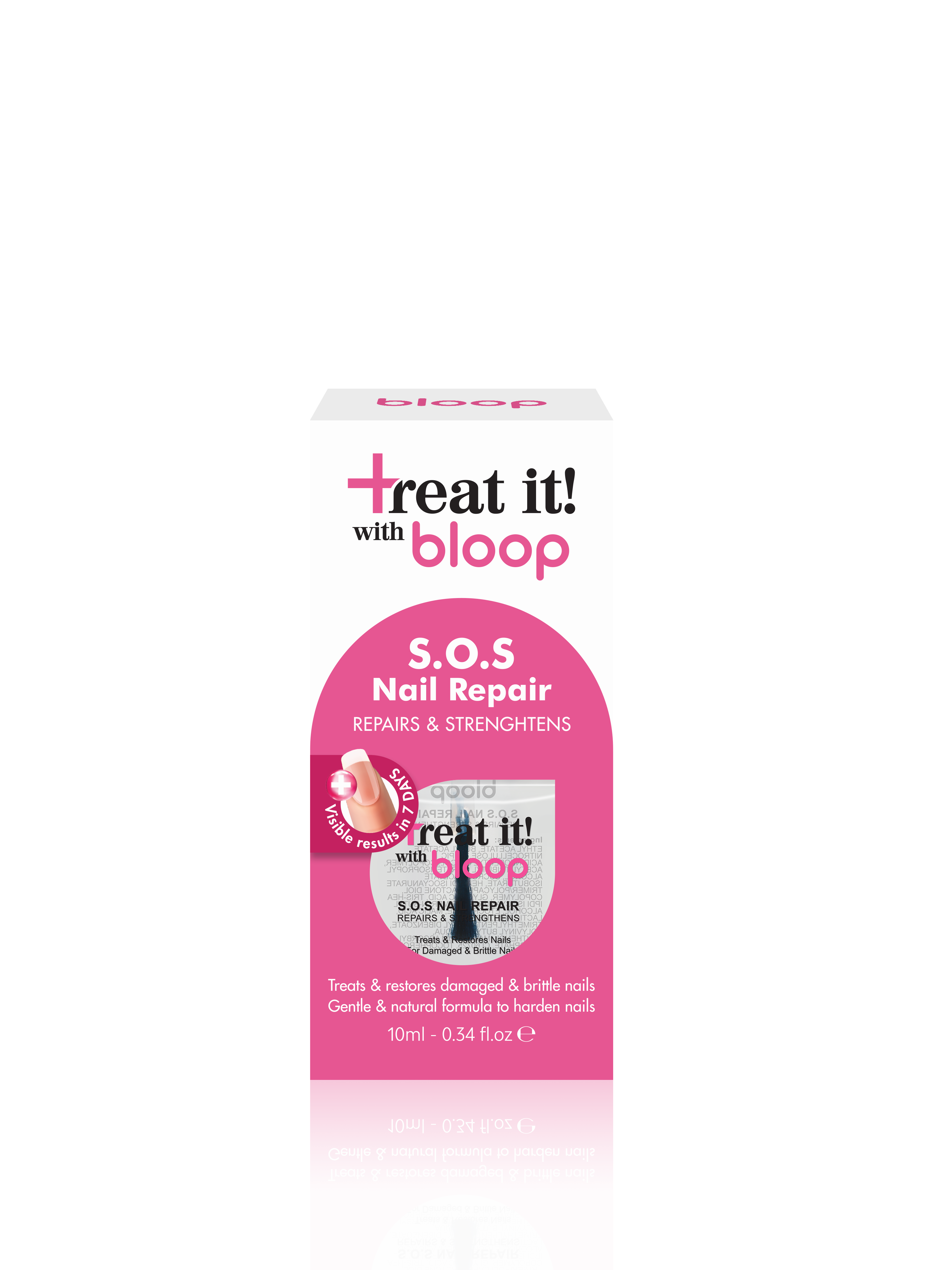 bloop make up made easy – Esmalte por atacado – BT801 SOS Reparador Unhas 10ml1