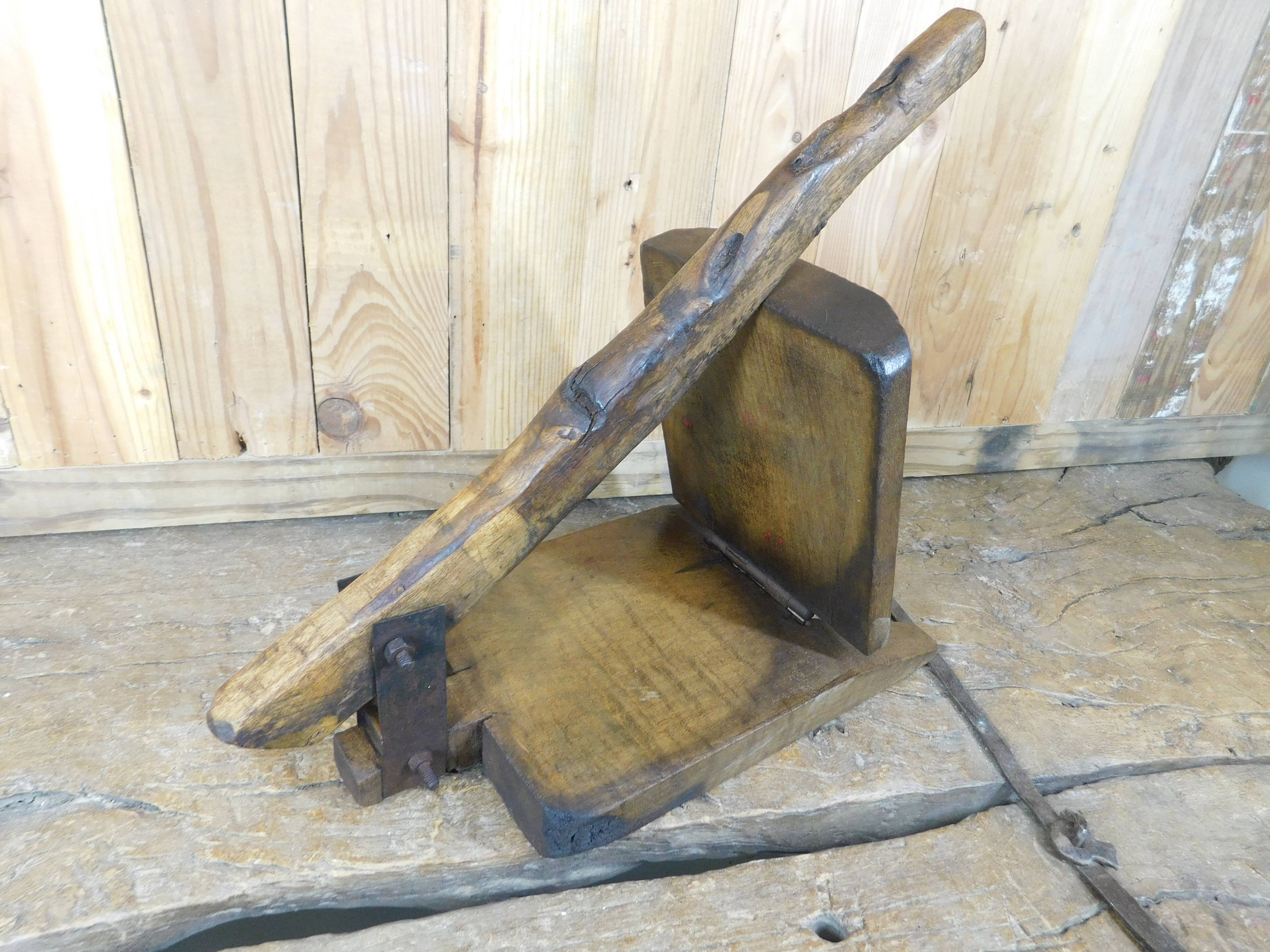 My Amigos Imports - Wholesale Kitchen Tool/Gadget - Antique Mesquite Tortilla Press-#34-ER-Original-Wood-Vintage6