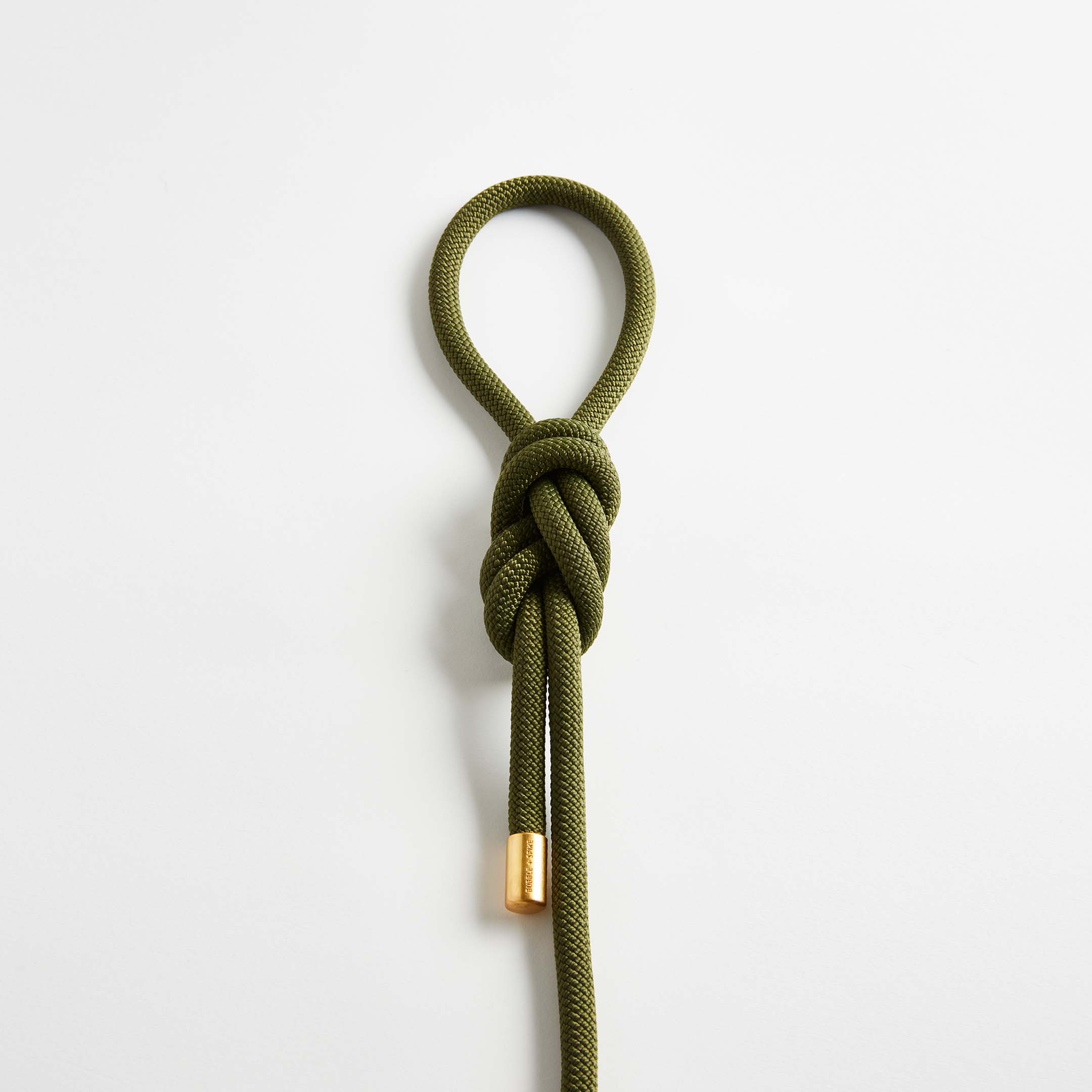Bubble and Spike - Vente Laisse – chien - Olive Gold Simple Slip Lead™5