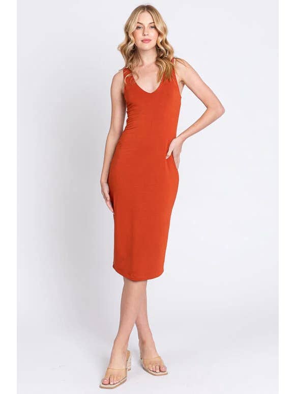 Final Touch - Wholesale Dress - Women's - Double Layer Bodycon Dress - D160036