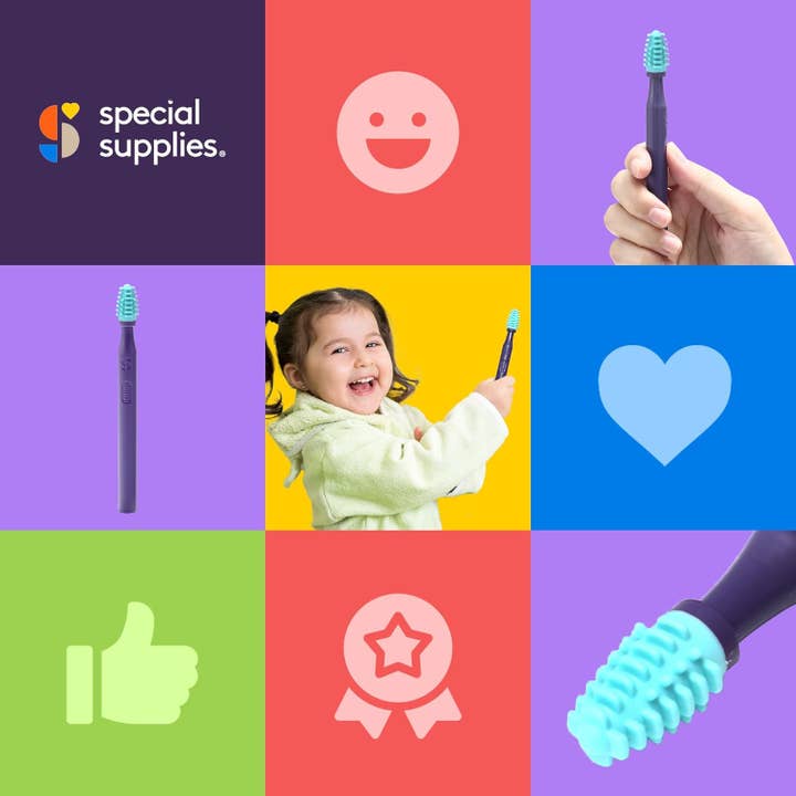 Special Supplies - Wholesale Toothbrush - Kids & Baby - Special Supplies Sensory Mouth Brush and Oral Stimulation Tool for Kids and Adults, Wake Up Mouth for Desensitization, Soft, Flexible, Textured Silicone8