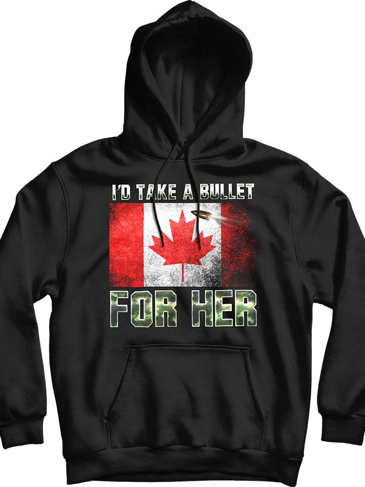 Canadian Military Veteran Pride Hoodie for wholesale by Canada for Victory