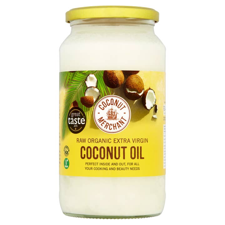 Huile de coco extra vierge biologique - 1L pour la vente par Coconut Merchant