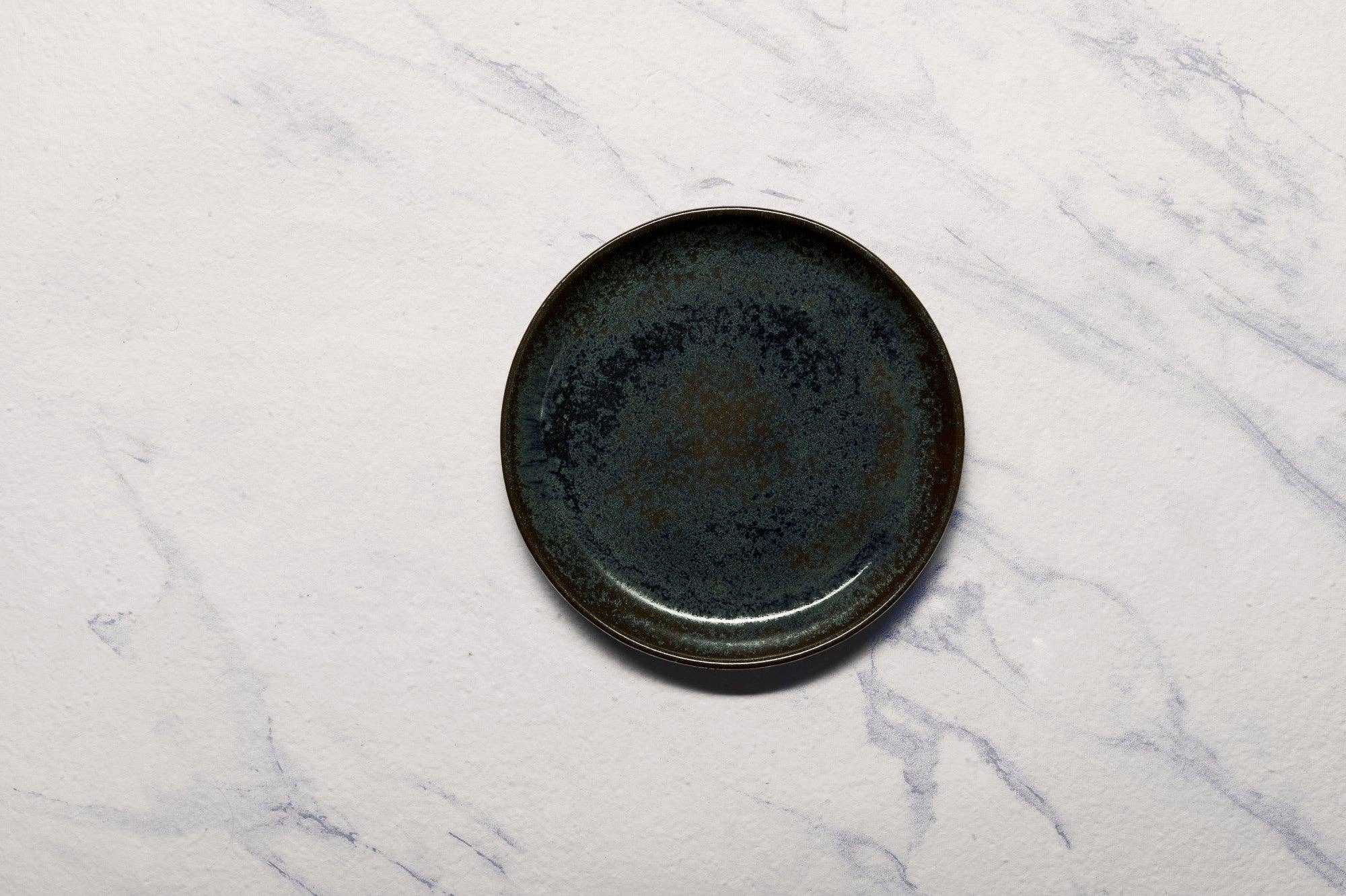 Ariane Fine Porcelain - Wholesale Dinner Plate - Porcelain Flat Plate | Reactive Equinox Dinner Plate,2