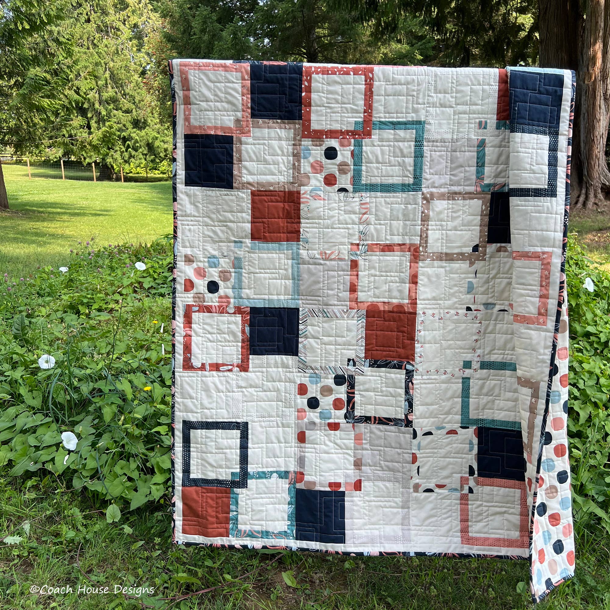 Coach House Designs - Wholesale Quilt - Patchwork Boulevard Quilt Pattern1