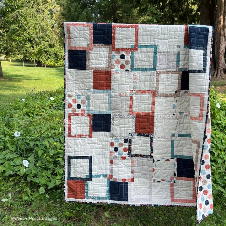 Coach House Designs - Wholesale Quilt - Patchwork Boulevard Quilt Pattern1