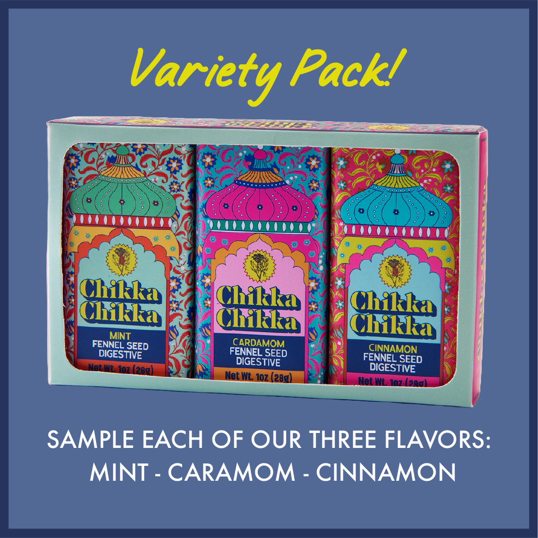 Chikka Chikka – wholesale Mints – Chikka Chikka Variety Pack of Three 1oz Tins1