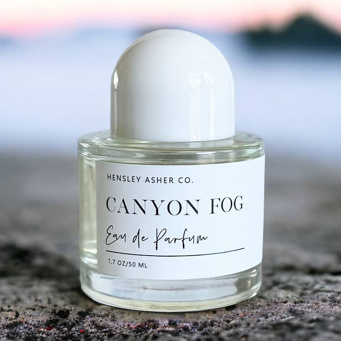 1.7 oz, Canyon Fog Organic Alcohol Perfume, Eau de Parfum for wholesale by Hensley Asher Co.