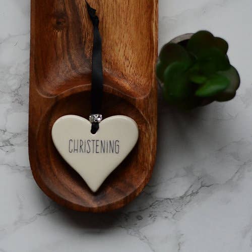 Dimbleby Ceramics - Vente Jeton/pièce de collection - Coeurs religieux en céramique2