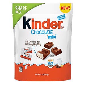 L&F Universal Goods - Wholesale Chocolate Bar - Kinder Mini Chocolate Filled Bars 8/7.2OZ0