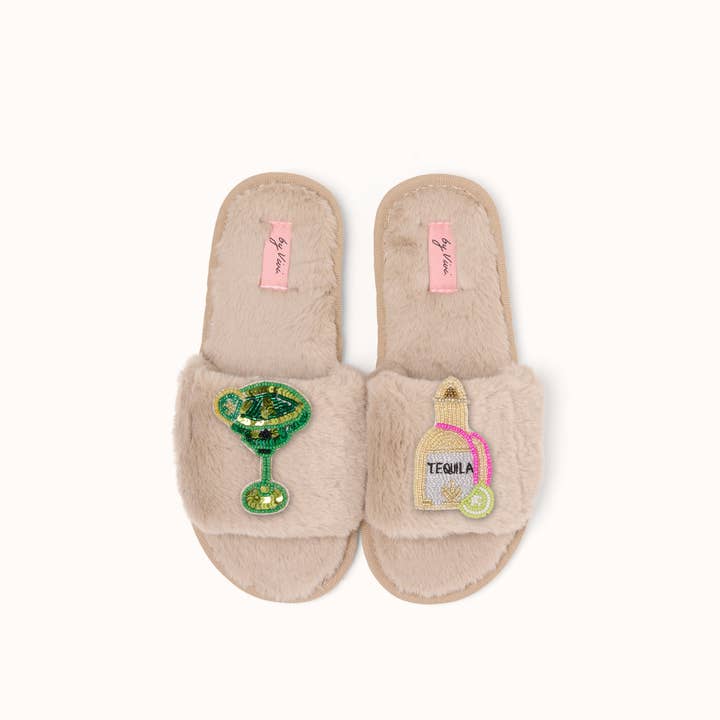 by Vivi. - Wholesale Slippers - Women's - Slippers Beige