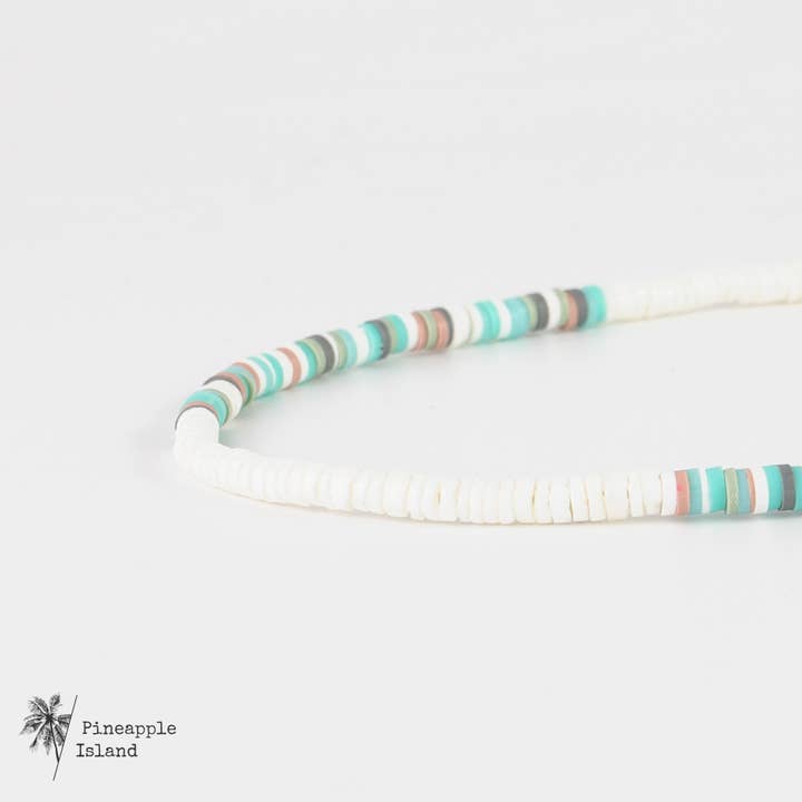 Pineapple Island - Wholesale Beaded/Pearl Necklace - Manu Bay Surfer Necklace, Bead Necklace, by Pineapple Island