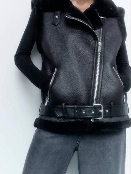 Fashion Combination - Venta al por mayor Chaleco de abrigo - Mujer - chaleco de piel2