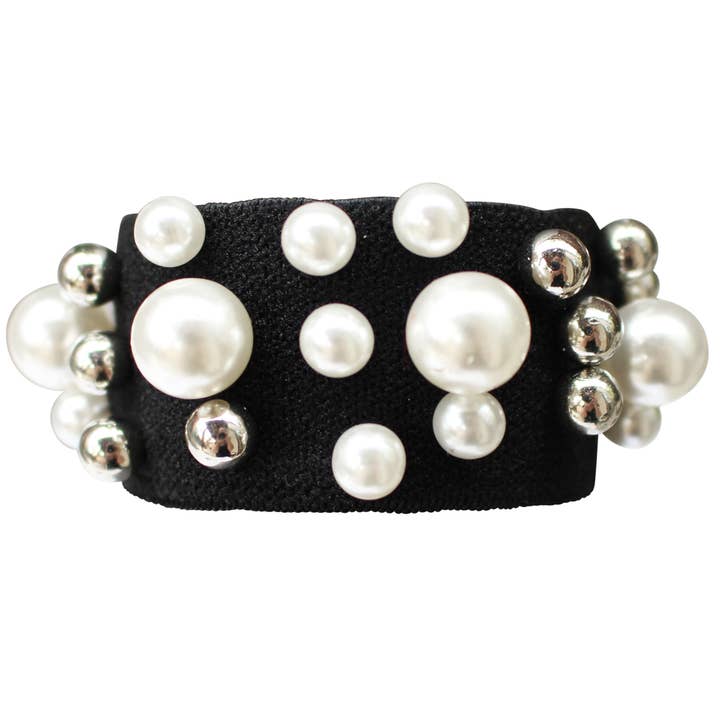 Gemelli - Wholesale Hair Tie - Pearl Stud Hair Tie