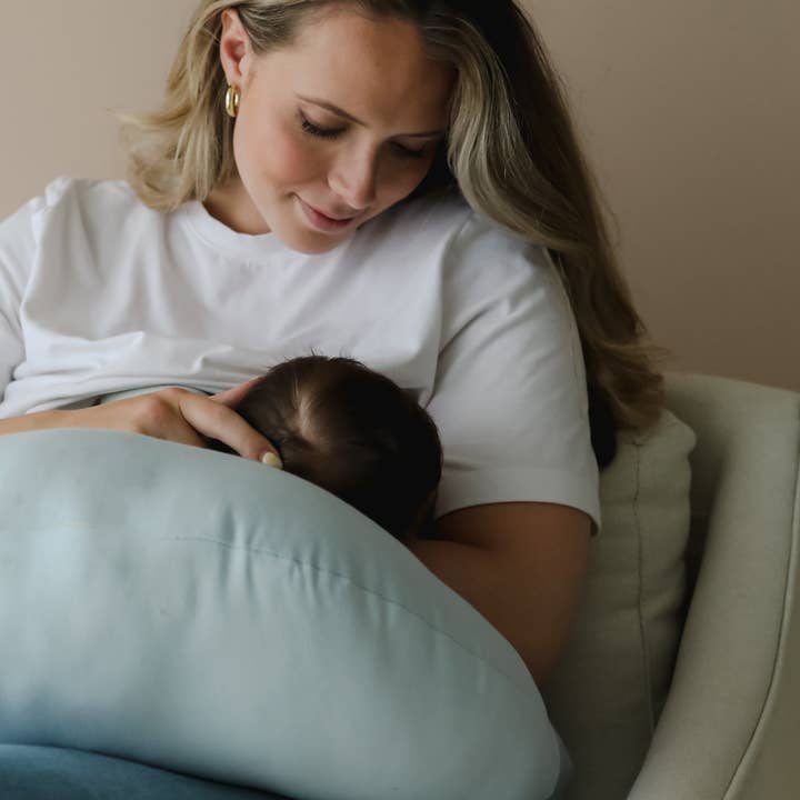 Snuggle Me Organic - Wholesale Nursing Pillow/Pad - Maternity - Feeding Support | Bluebell