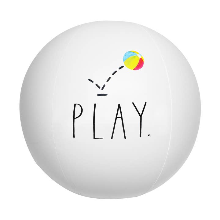 Rae Dunn - Jumbo Beach Ball - SPIL. for engroshandel hos Coconut Outdoor