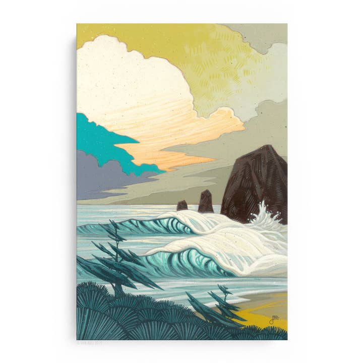 Break in the Storm - WHLSL Print pour la vente par Abel Arts