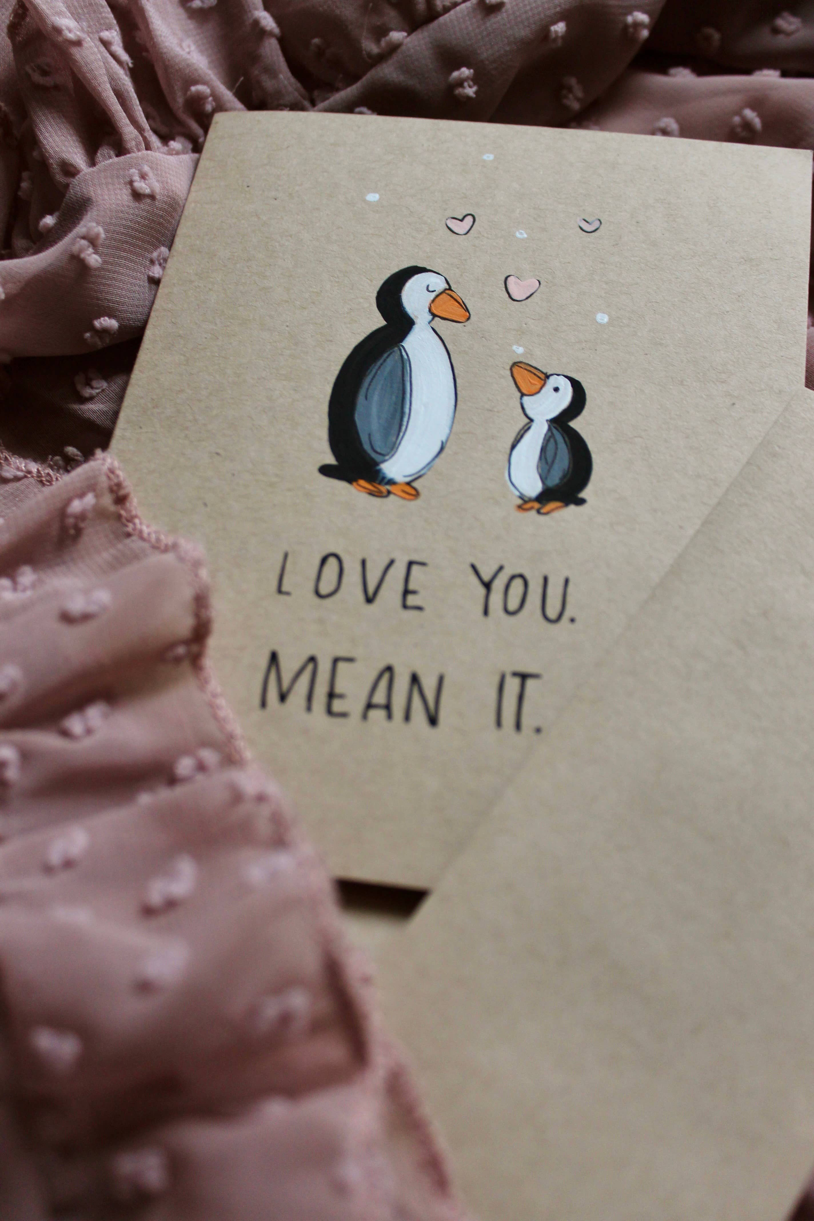 Snail Mail - Wholesale Love Card - Love You. Mean It.2