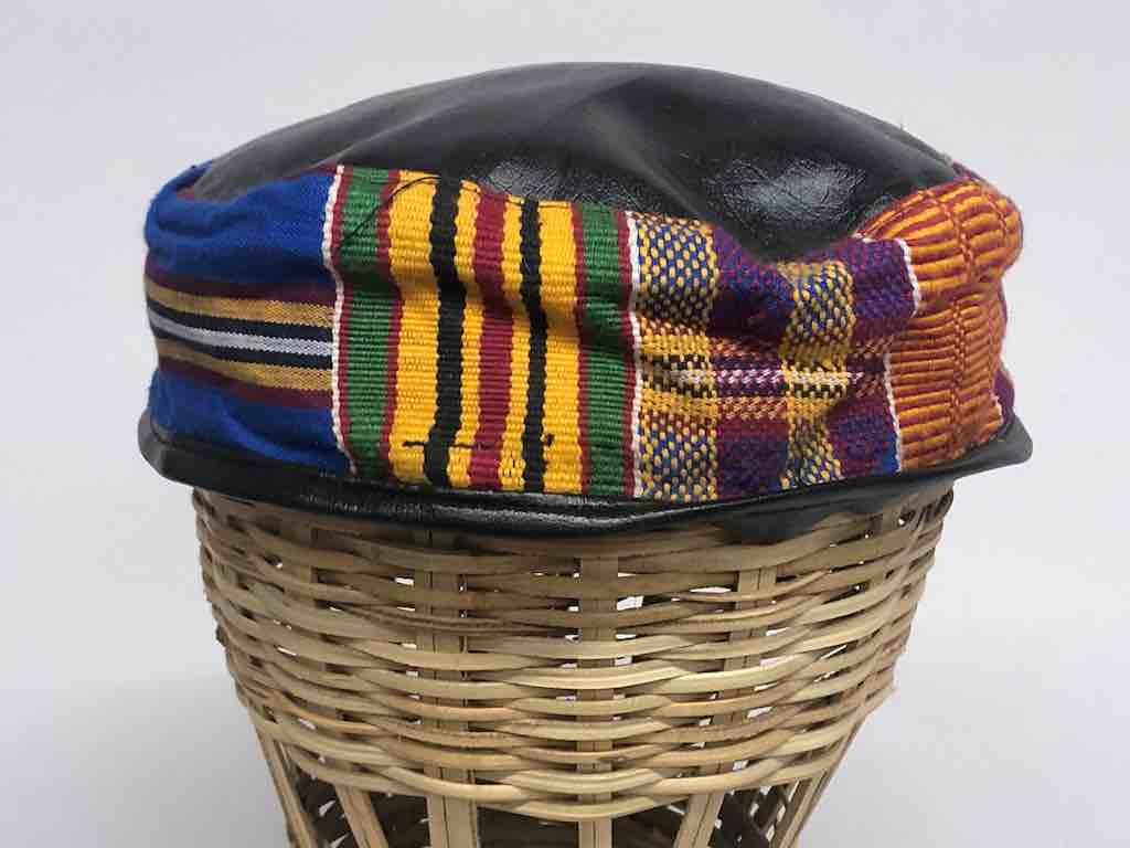 The Niger Bend - Venta al por mayor Gorra de béisbol - Unisex - Sombrero de hombre kufi africano de tela Ashanti Kente genuina de gran tamaño | 23 11/16»3