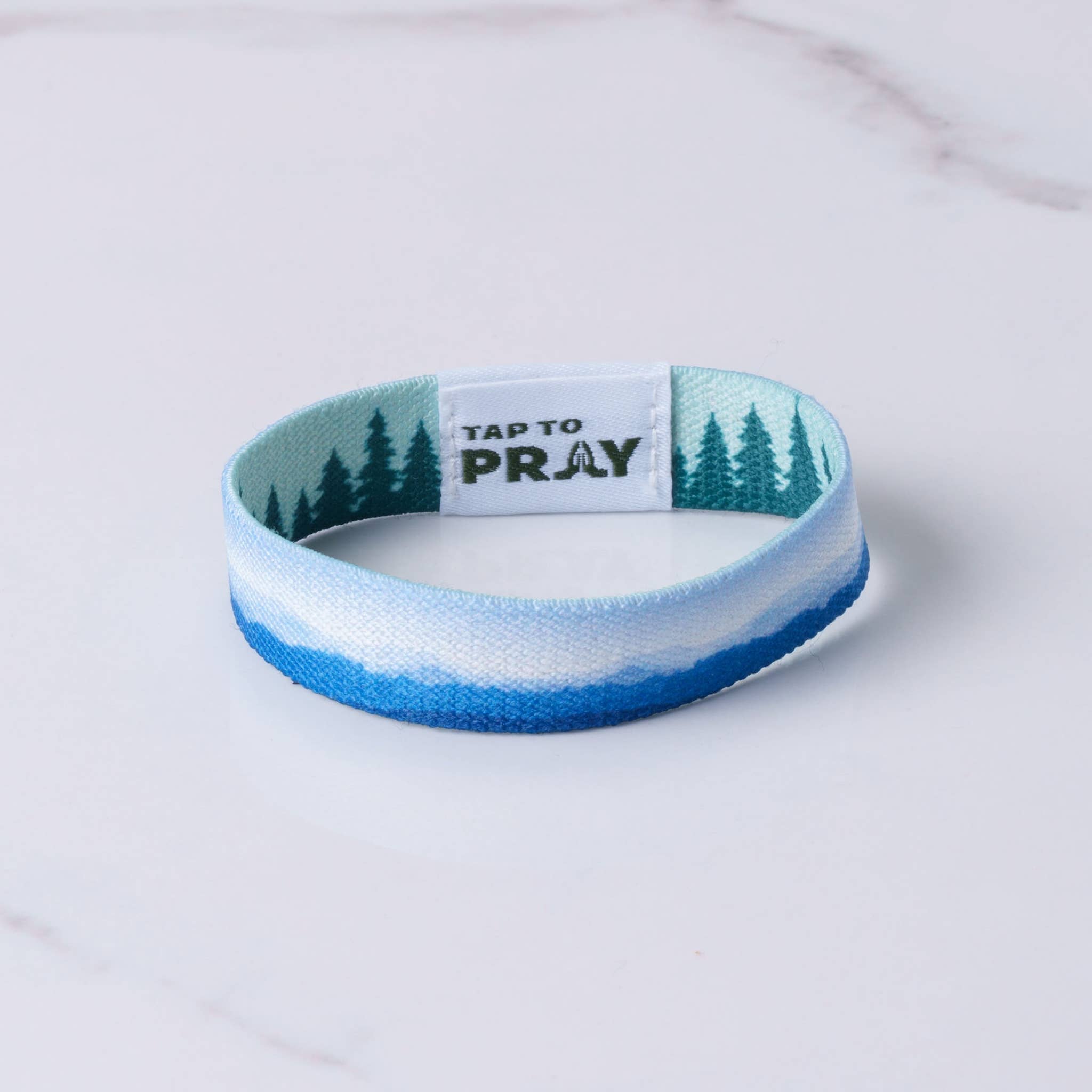 Versible - Wholesale Wristband - Tap To Pray™ Wristbands - Mountains & Forests3