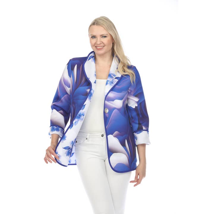 Long Jacket Wave Royal for wholesale on Faire