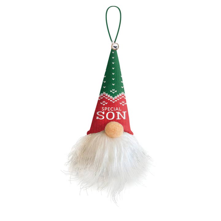 The H&H Group - Wholesale Ornament - Christmas Gnome Ornament - Special Son