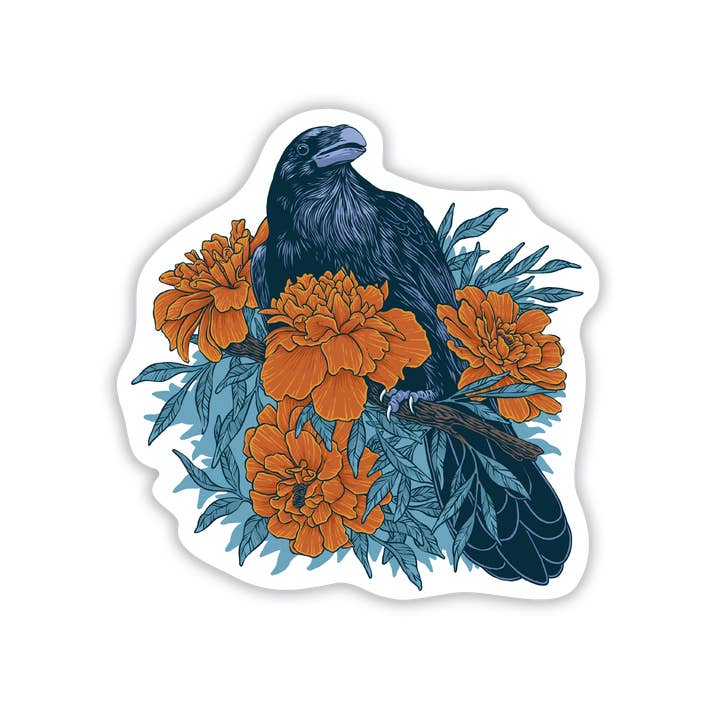 Raben-Aufkleber für den Großhandel von Jenn Sneary Art