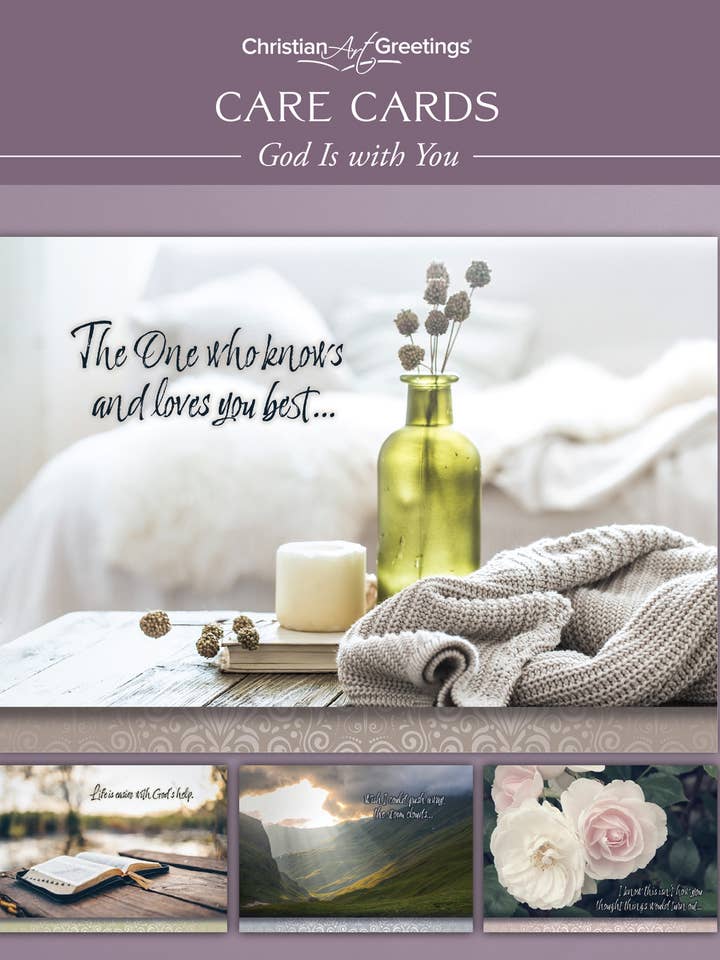 Greeting Card Box - Care - God is With You for wholesale by Warner Press