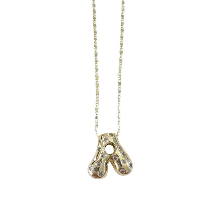 Gemelli - Wholesale Pendant/Charm Necklace - Raegan Initial Necklace