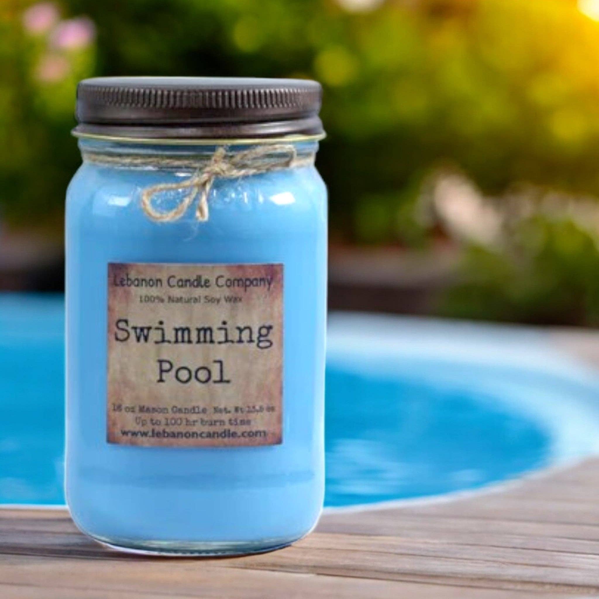 Lebanon Candle Company - Wholesale Jar/Filled Candle - Swimming Pool Candle1