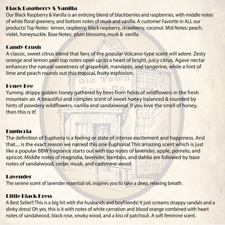 Old Town Soap Co. - Wholesale Bubble Bath - *NEW PACKAGING* Bubble Bars Available in 12 Delicious Scents7