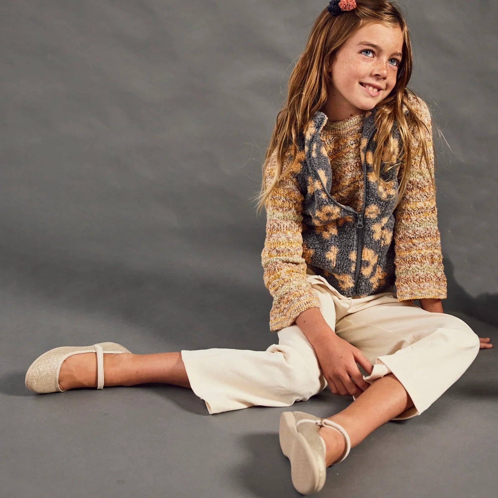 Childrenchic Inc - Wholesale Platte schoenen - Kinderen - Luna goud4